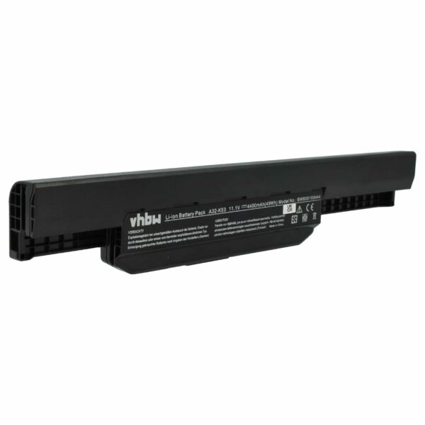 Bateria para Portátil Asus - Compatível A31-K53, A32-K53, 07G016H31875M, 0B20-00X50AS - 4400 mAh 11.1V Li-Ion