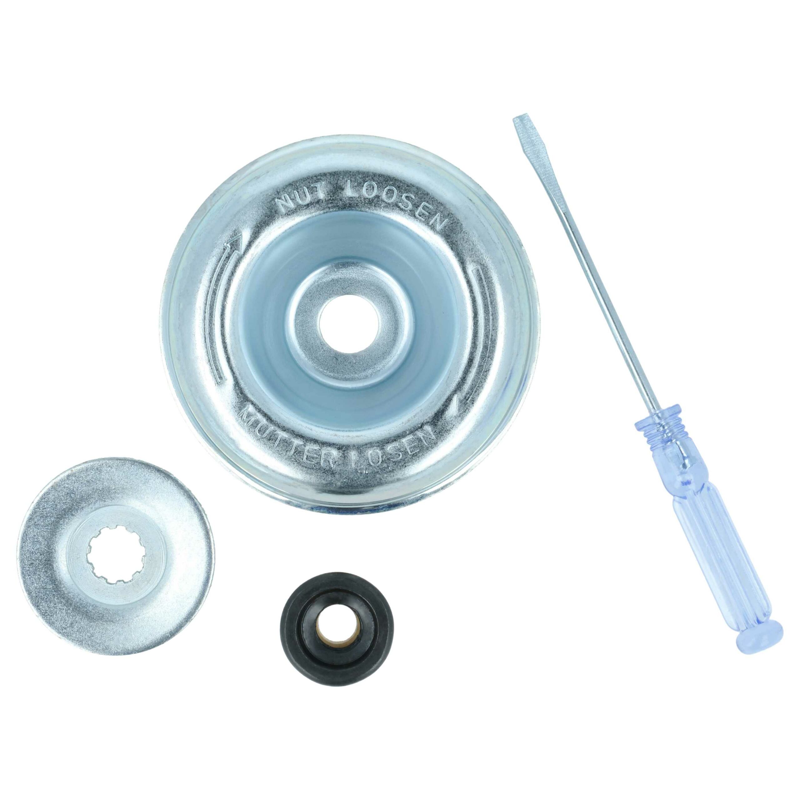 Kit de Fixação 4 Peças para Escova de Limpeza de Pátio - Compatível com Vários Corta-Sebes e Aparadores - Image 2