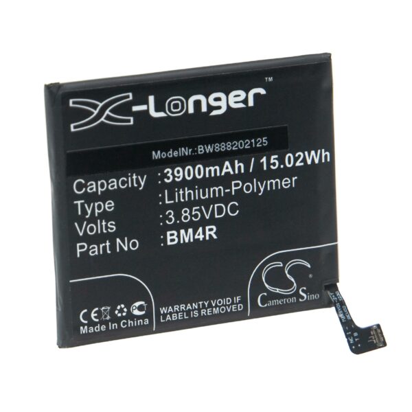 Bateria vhbw para Xiaomi BM4R - 3900 mAh 3.85 V Li-polymer