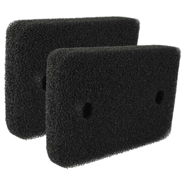 2x Filtro fino de substituição para máquina de secar roupa Miele 07070070 vhbw