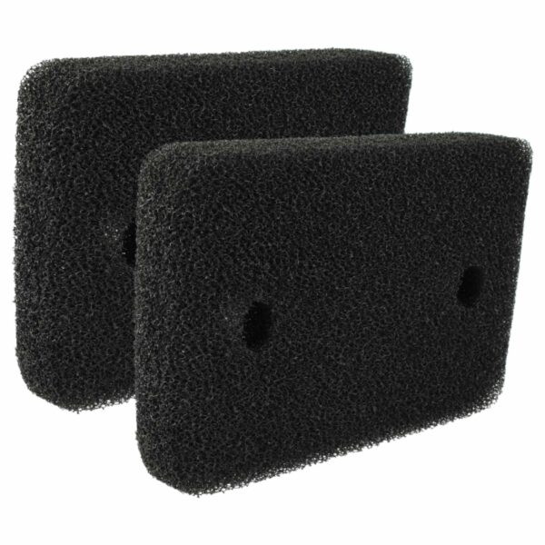 2x Filtro fino de substituição para máquina de secar roupa Miele 07070070 vhbw