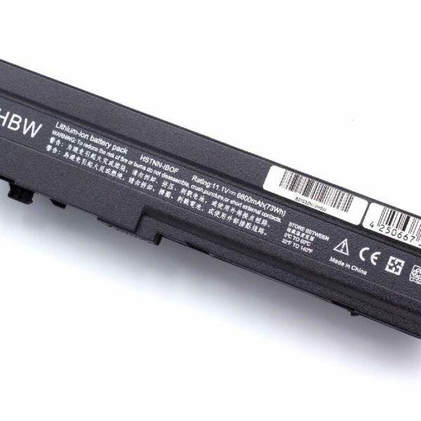 Bateria para Portátil HP compatível com 535808-001, 532496-541, 532492-111, 513130-321 - 6600 mAh 11.1 V Li-Ion