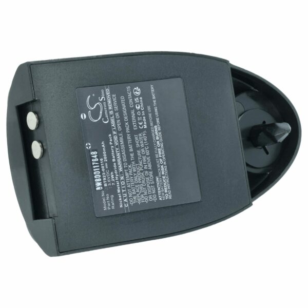 Bateria de Substituição vhbw para Comando Remoto Industrial Cattron Theimeg BAT-0000327, BT923-00116 - 2000 mAh