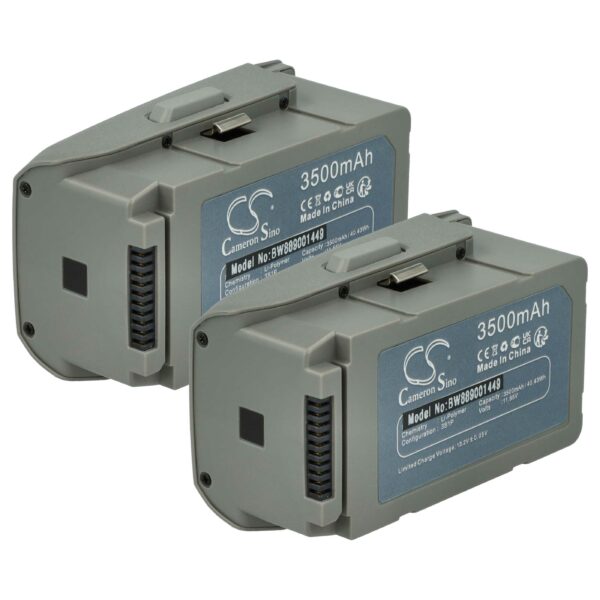 Bateria de Substituição para Drone DJI PB2 CP.MA.00000268.01 vhbw - 3500 mAh 11.55 V Li-polímero (Pack 2x)