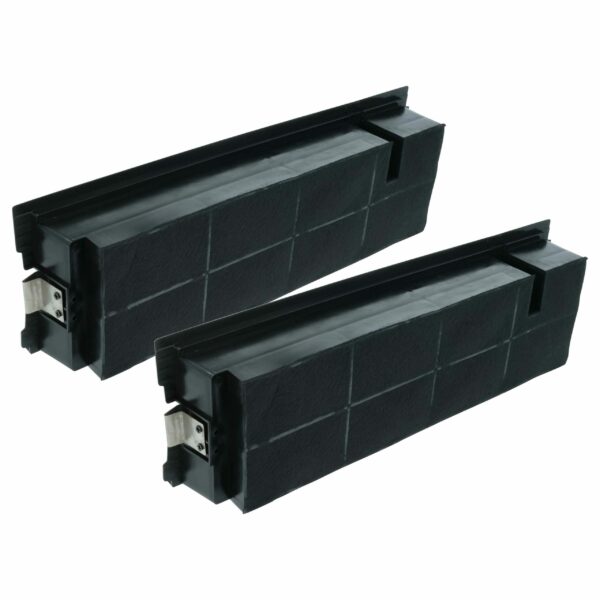 2x Filtro de Carvão Ativado vhbw para Coifa Zanussi (Substitui AEG 9029801199, 4055356002, 9029865947)