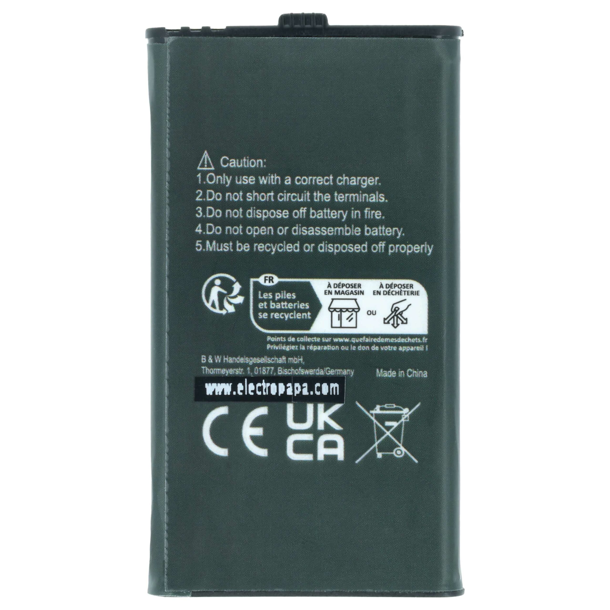 Bateria vhbw para rádio Hytera BL2009 - 2000 mAh 3.7 V Li-Ion - Image 4