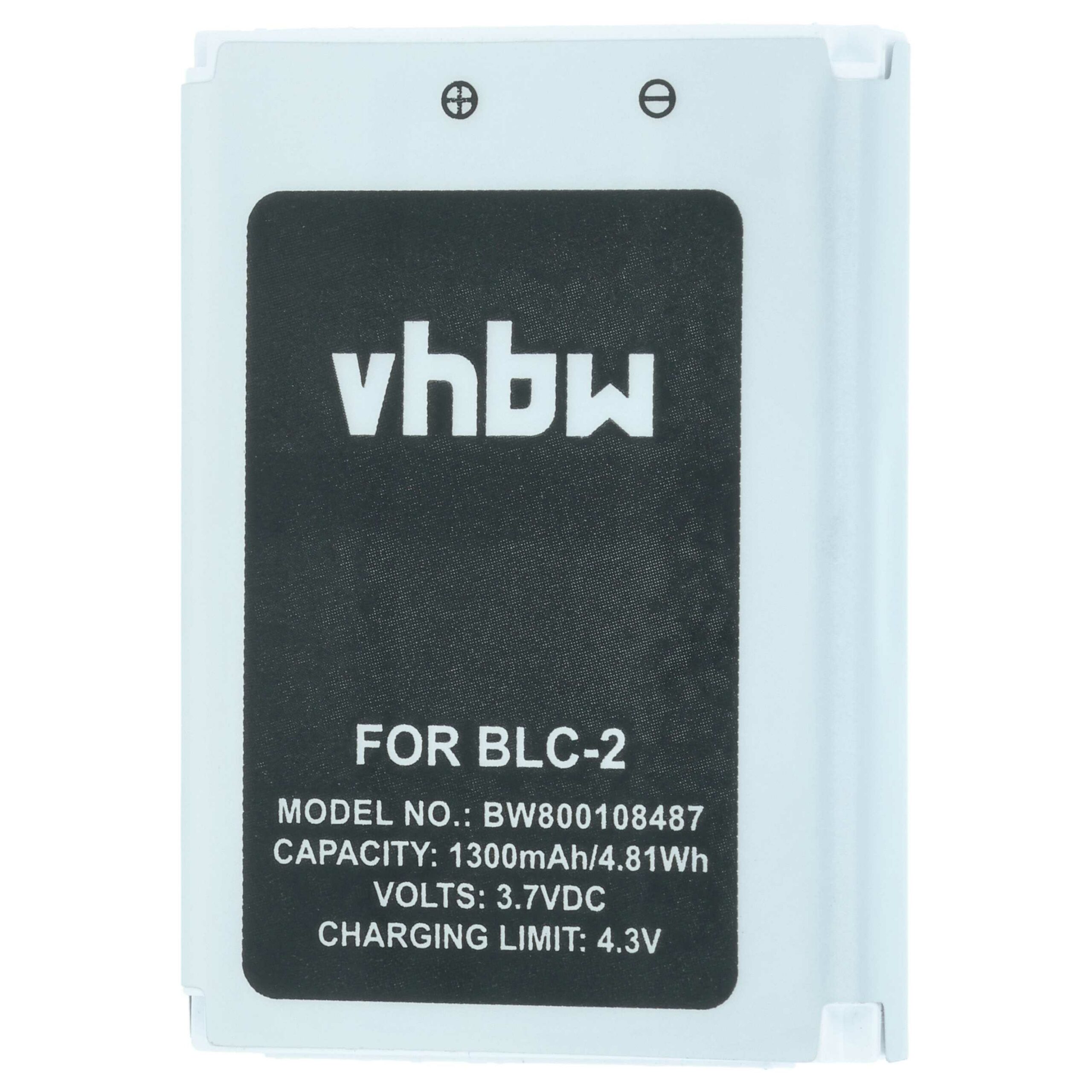 Bateria vhbw compatível com CipherLab BA-80S1A2, KB1B371200005 - 1300 mAh 3.7 V Li-Ion - Image 3