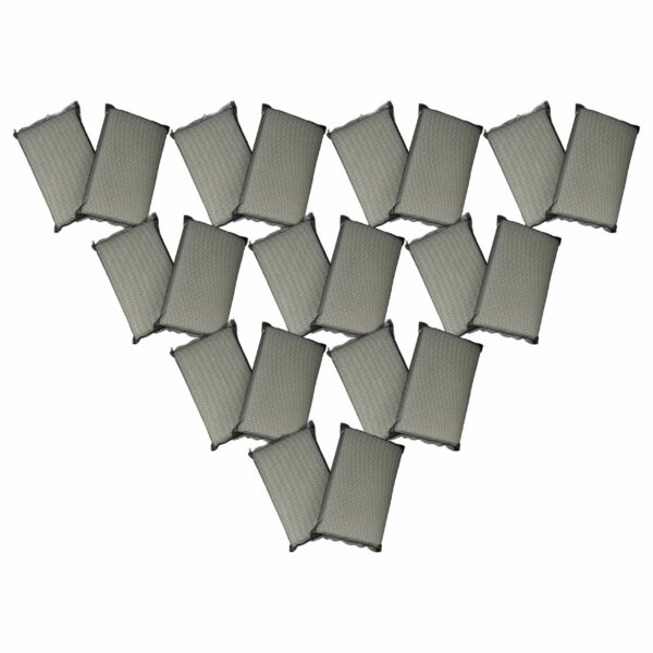 Pack 20x Filtros para Aspirador de Piscina Meranus Power 4 - Filtro Fino 25 x 16 x 10 cm