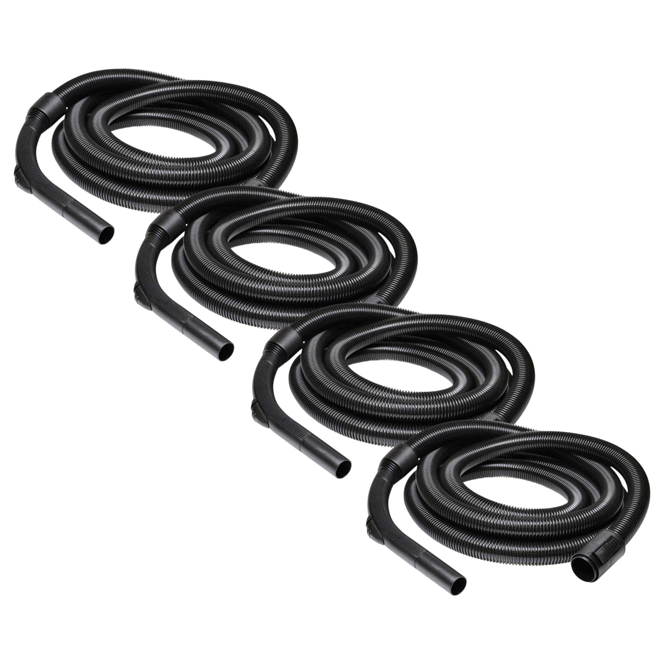 Pack 4x Mangueira de Substituição para Kärcher 1.629-101.0, 4.440-930 - Aspirador, 5.5m, Conector 58mm