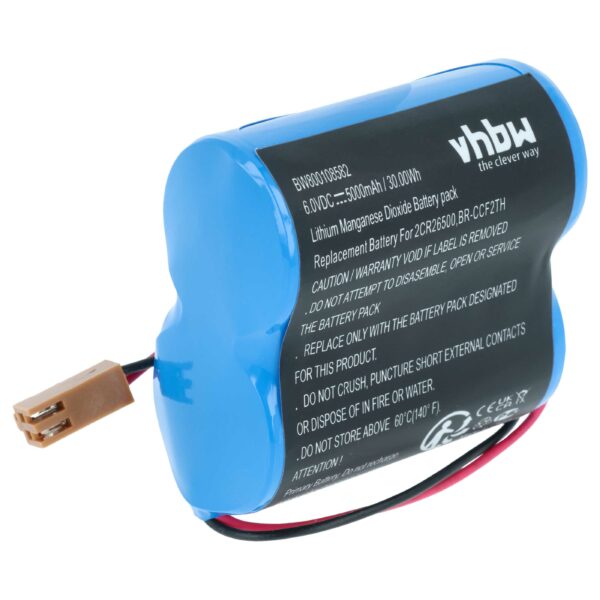 Bateria para Controlador RAID vhbw 5000 mAh 6 V Li-Ion (Substitui BR-CCF2TH)