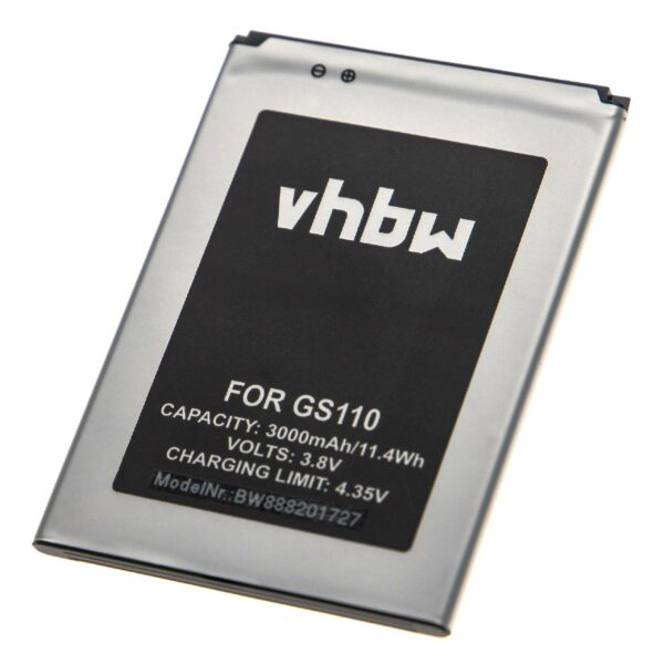 Bateria vhbw para Gigaset V30145-K1310-X471 - 3000 mAh 3.8 V Li-Ion