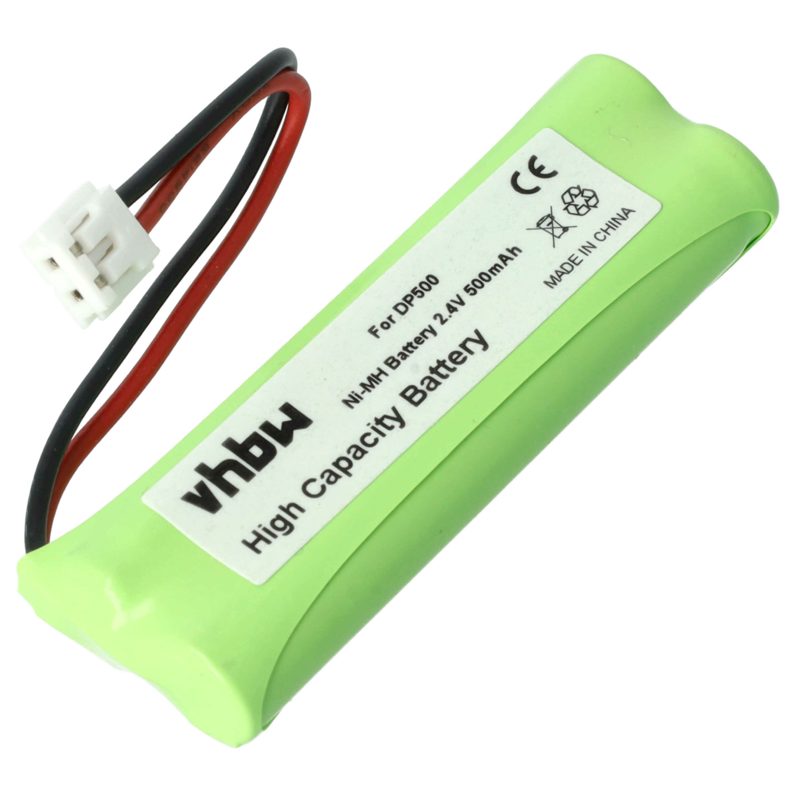 10x Bateria para Telefone Fixo Binatone - 500 mAh 2.4 V NiMH (substitui GPHC05RN01, GP1010, VT50AAAALH2BMJZ) - Image 3