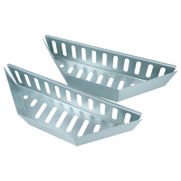 Pack 2x Cesto de Carvão vhbw para Grelhador Weber Kettle - Compatível com 47/57/67 cm
