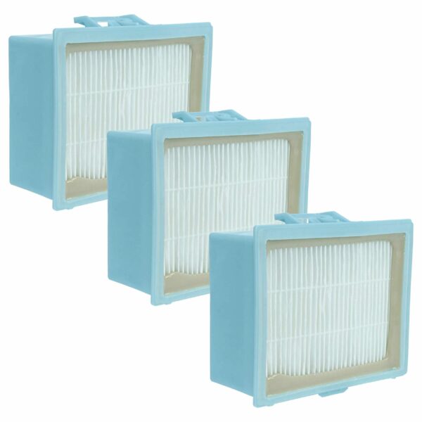 Conjunto de 3 Filtros Substituição Bosch Siemens 579546, 00577148, BBZ159HF, 17001131, GS 20, F1C3X para Aspirador