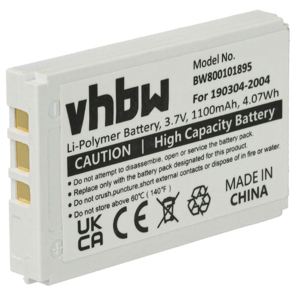 Bateria para Teclado Wireless Logitech F12440071 - 950 mAh 3.7 V Li-Ion vhbw