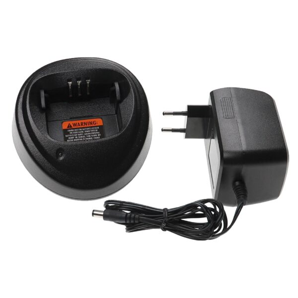 Carregador + Adaptador de Corrente para Motorola CP200D Walkie Talkie vhbw 7.6V 0.9A