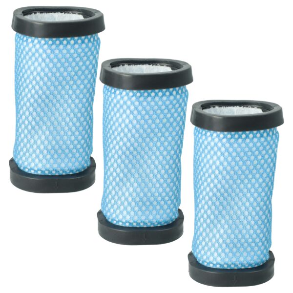 Pack 3x Filtros de Escape vhbw para Hoover T114, 35601872