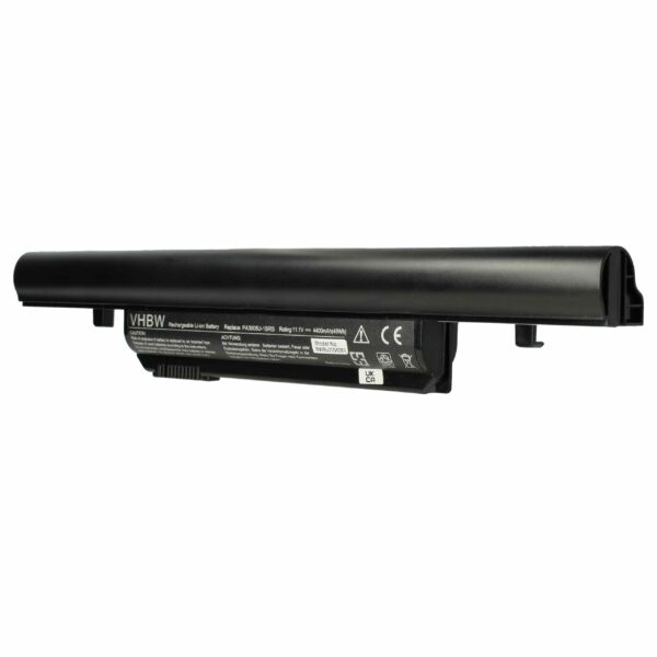 Bateria vhbw para Toshiba PA3905U-1BRS, PABAS245, PA3904U-1BRS - 4400 mAh 11.1 V Li-Ion