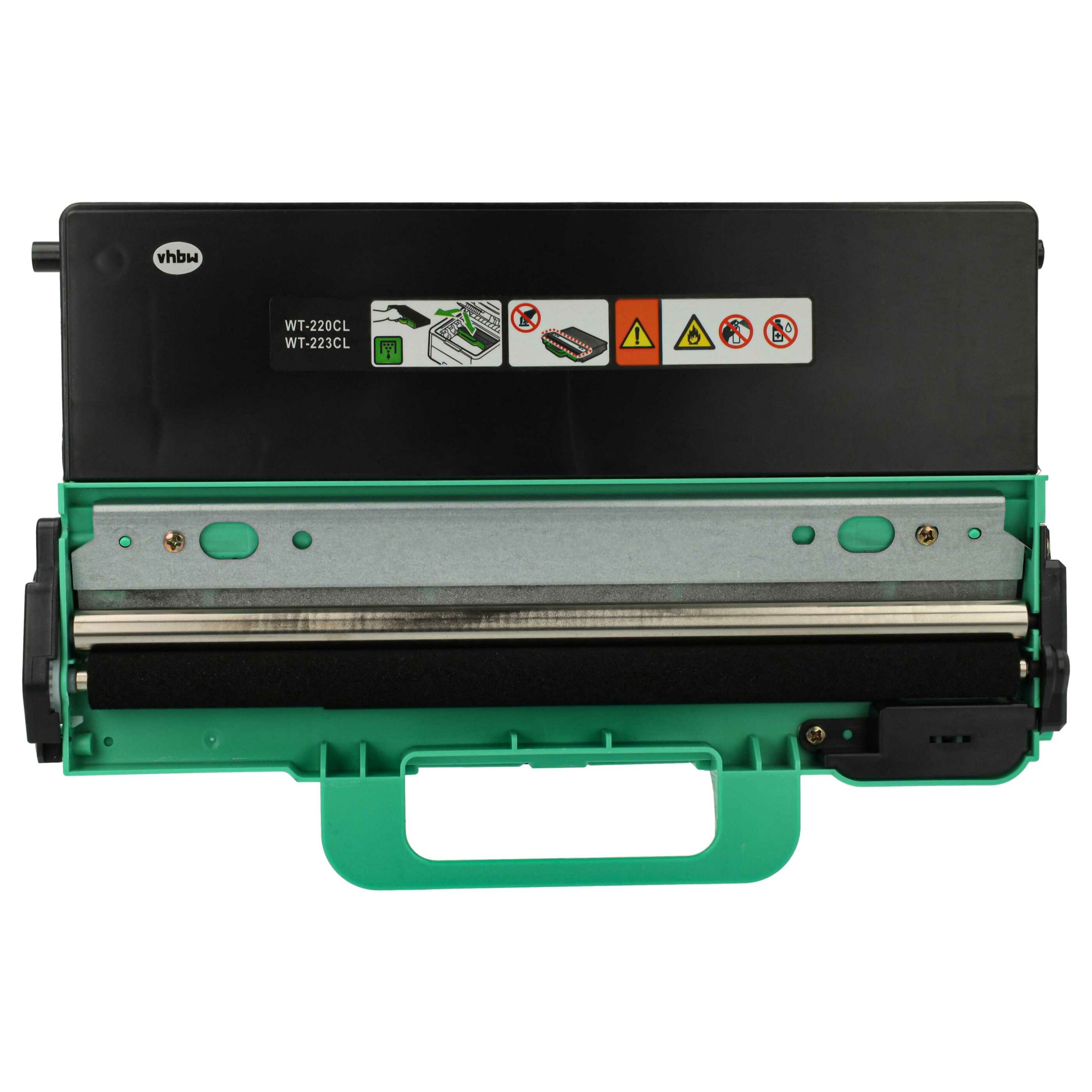 Contentor de Toner Residual vhbw Compatível com Brother WT-223CL - Preto - Image 3