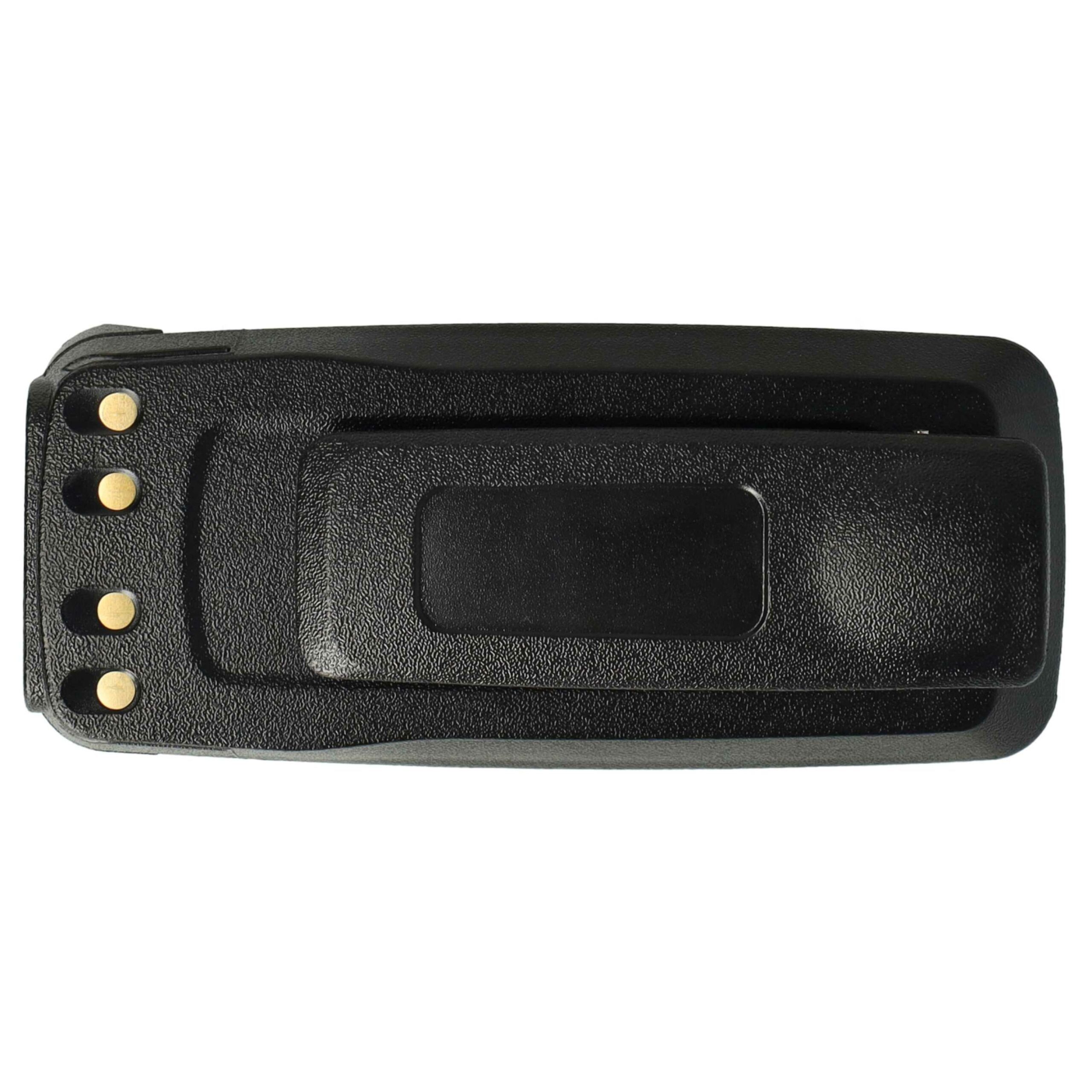 Bateria vhbw 5x para Rádio Motorola NNTN4066, PMNN4065, NNTN4077, NNTN4103 - 2600 mAh 7.4 V Li-Ion com Clipe - Image 4