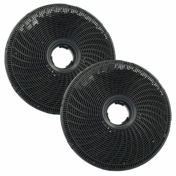 Filtro de Carvão Ativado vhbw para Coifa Zanussi Airlux CR430 - Pack 2 unidades