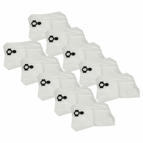 Pack 50 Sacos para Aspirador Milwaukee 4932459689 - Fleece vhbw