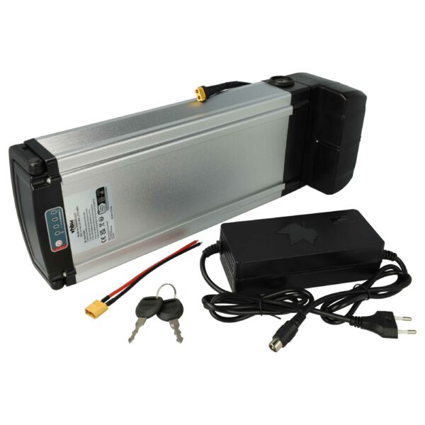 Bateria para E-Bike vhbw EGO, Hapex, Keola, Stella - 10400 mAh 36 V Li-Ion com carregador