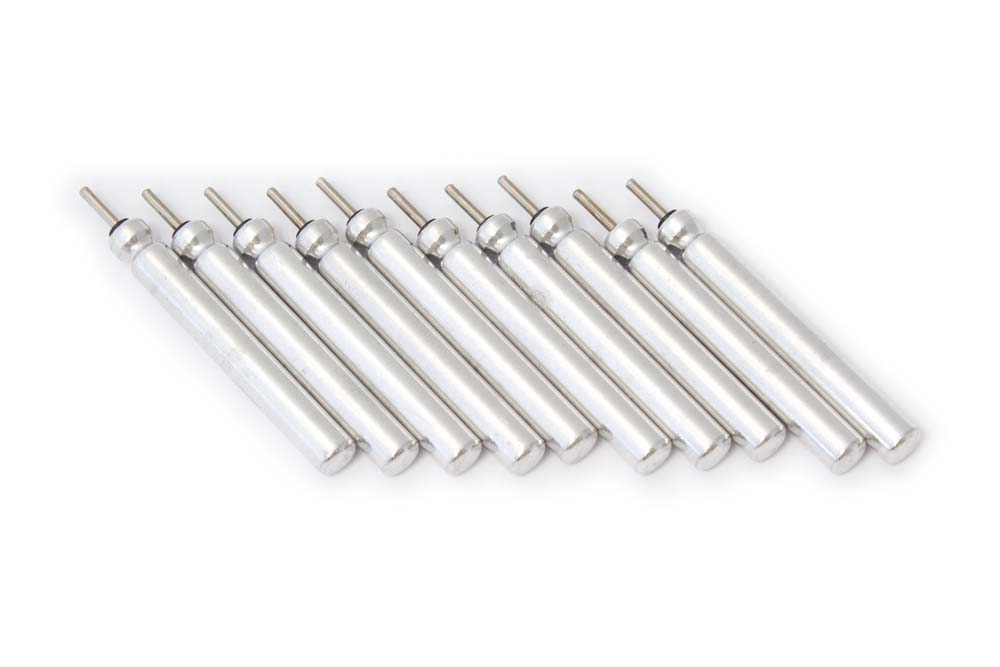 Bateria LED para Boia de Pesca vhbw 10x 50 mAh 3 V Li-Ion (Tipo CR322, CR435, BR435, CR311)