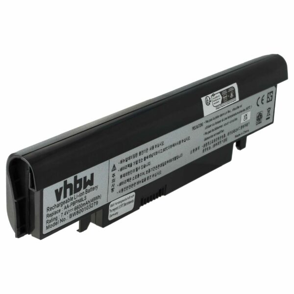 Bateria para Notebook Samsung AA-PBPN6LS, AA-PBPN6LB, AA-PBPN6LW - 6600 mAh 7.4 V Li-Ion