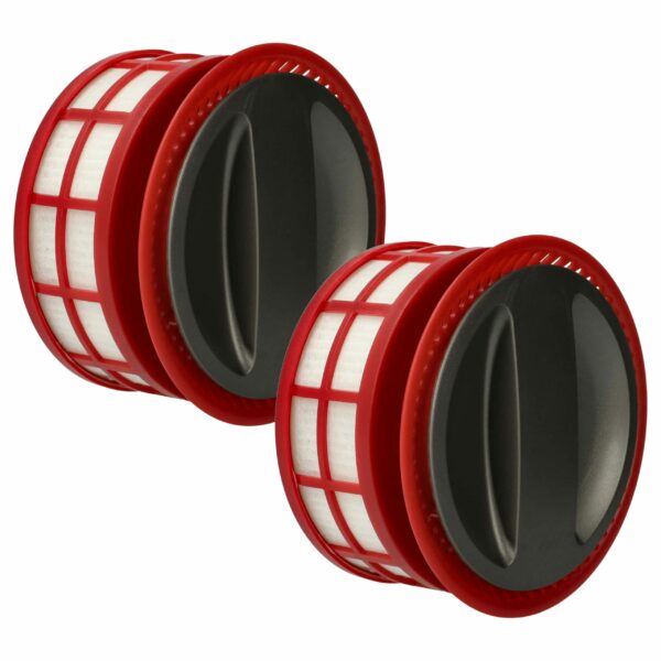 2x Filtro HEPA Pós-Motor vhbw Compatível com Roborock 9.02.0085