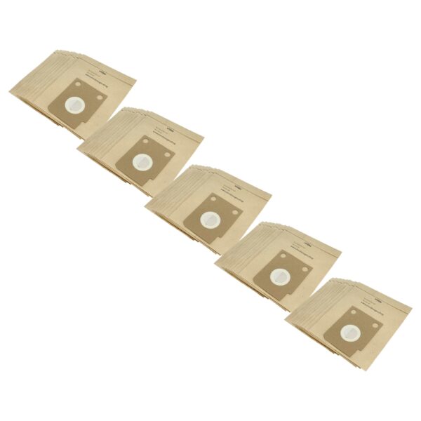 Pack 50x Sacos de Aspirador Hoover Gr. H7 - Sacos de Papel vhbw para Satrap