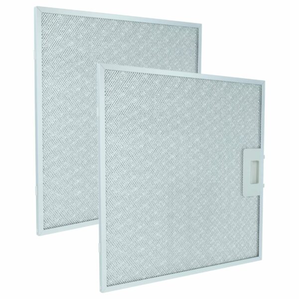 2x Filtro de Gordura Metal de Longa Duração vhbw substitui Neff 00362381