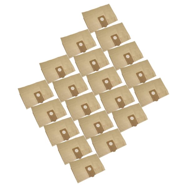 100x Sacos para Aspirador vhbw para Kärcher A 2001, K 2001, NT 211 - Papel