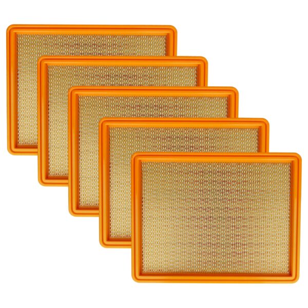 Filtro plissado plano vhbw - 5 unidades compatível com Kärcher 5.731-020.0 para aspiradores Würth