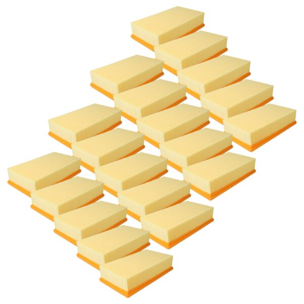 Filtro Plissado Plano 20x para Bosch GAS 35, Kärcher NT 30/1, NT 35/1, NT 40/1, Würth ISS 35