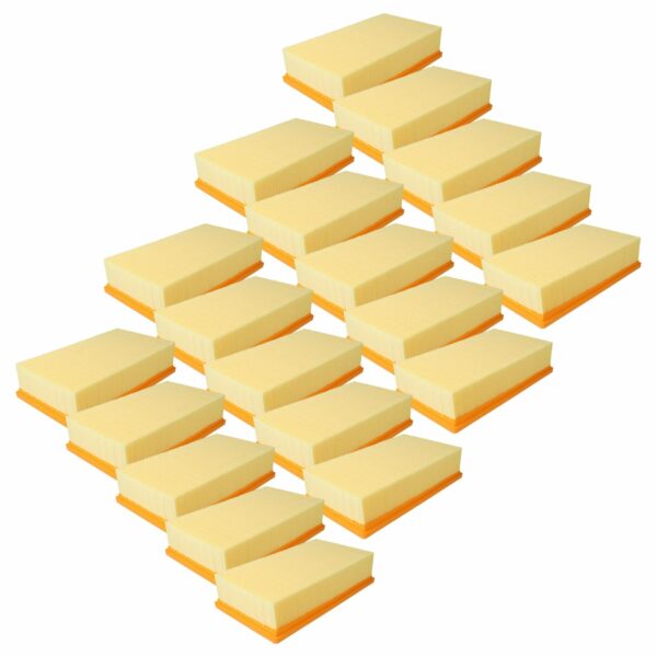 Filtro Plissado Plano 20x para Bosch GAS 35, Kärcher NT 30/1, NT 35/1, NT 40/1, Würth ISS 35