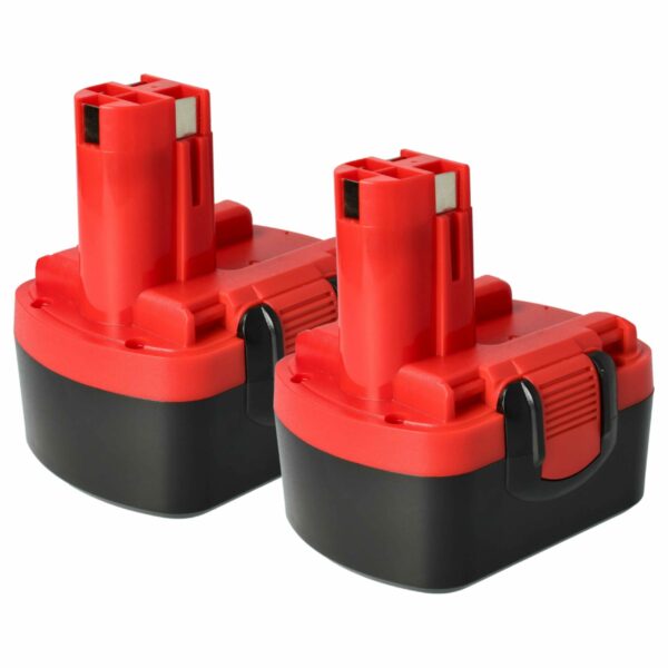 2x Bateria vhbw 14.4V 3000 mAh NiMH para Bosch, Spit, Signode e Outras Ferramentas Elétricas