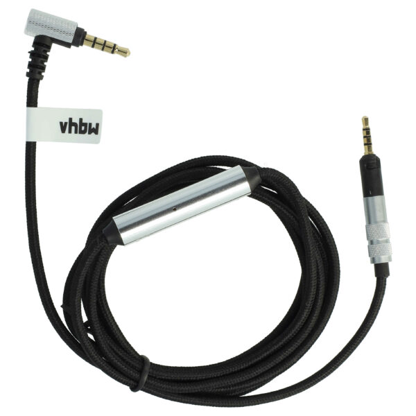 Cabo de Áudio para Auscultadores AKG / Sennheiser / Bose, 150 cm