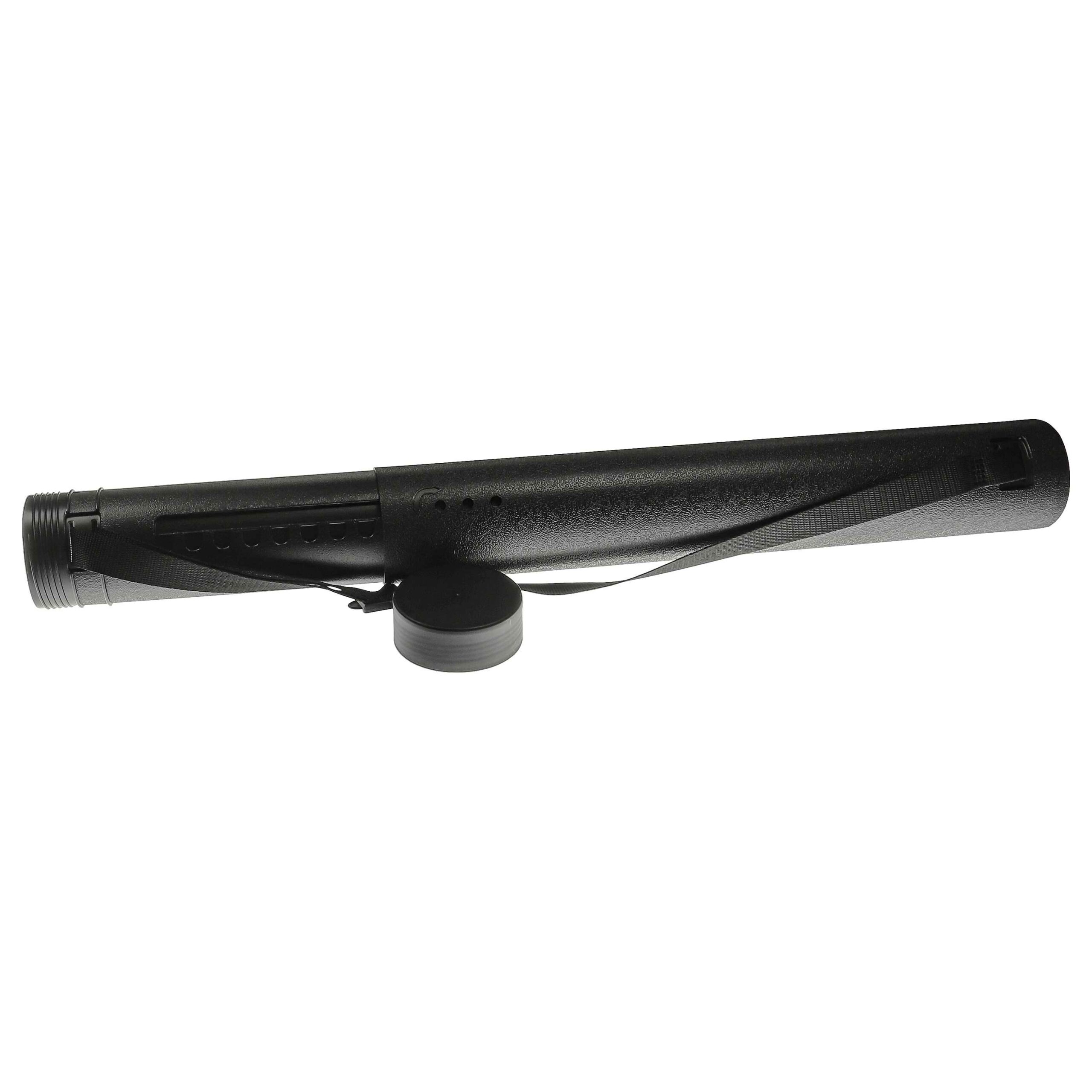 Tubo de Transporte vhbw para Pósteres, Desenhos e Documentos - 98 cm, Preto - Image 3
