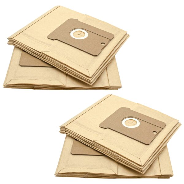 20 Sacos para Aspirador Hanseatic compatíveis com AEG tamanhos 22, 23, 24, 25 e 26 - Papel