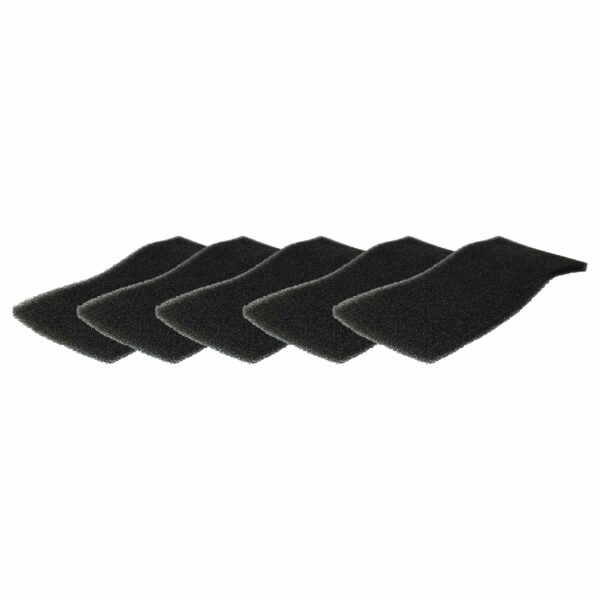 5x Filtro de Espuma para Secadora Bauknecht HX481010354757, HX481010354 - vhbw