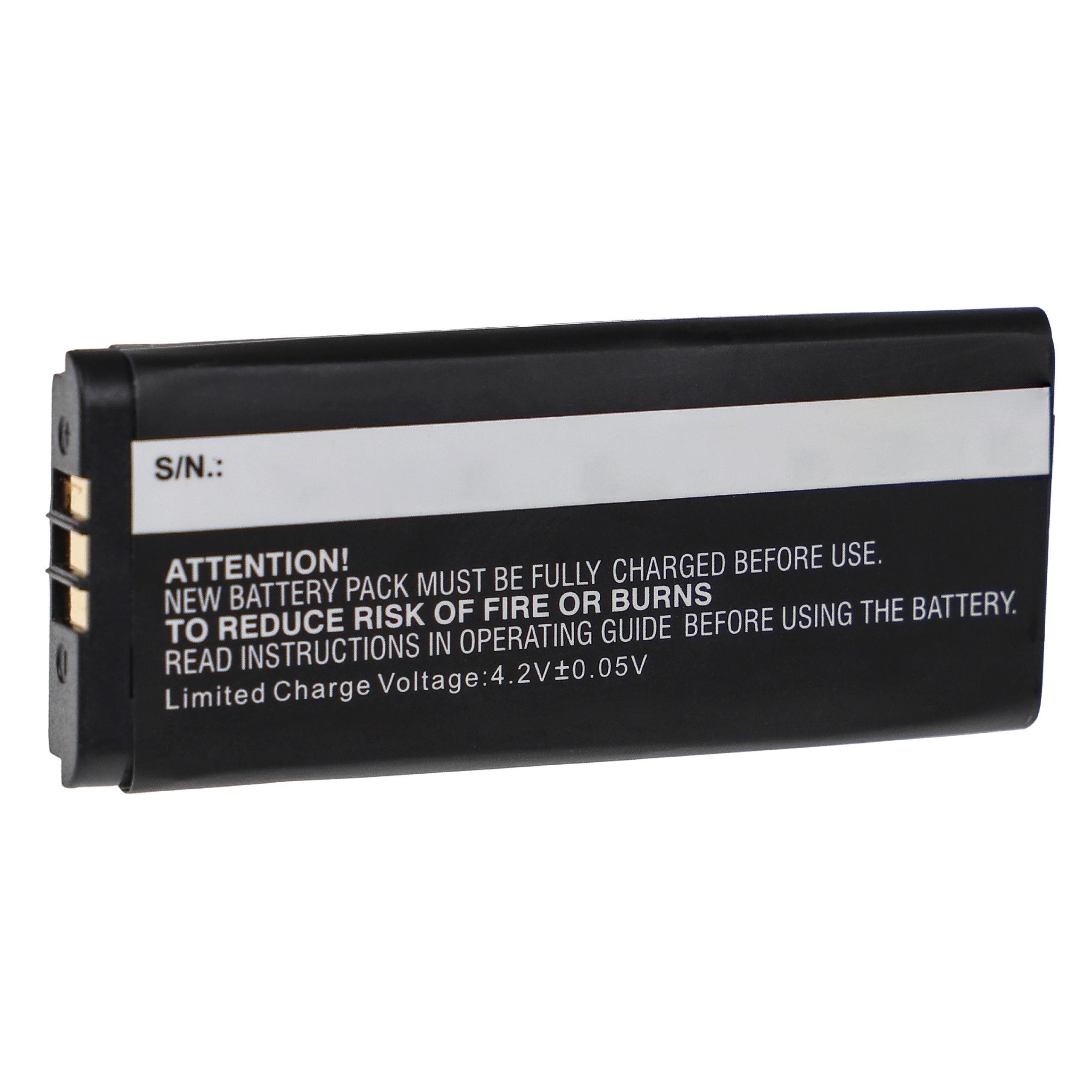 Bateria para Consola vhbw Nintendo UTL-001, C/UTL-A-BP 900 mAh 3.7 V Li-Ion - Image 2