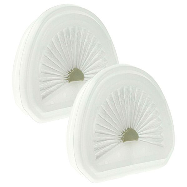 2x Filtro de substituição vhbw para aspirador Black & Decker VPF30, N600601, VLPF10