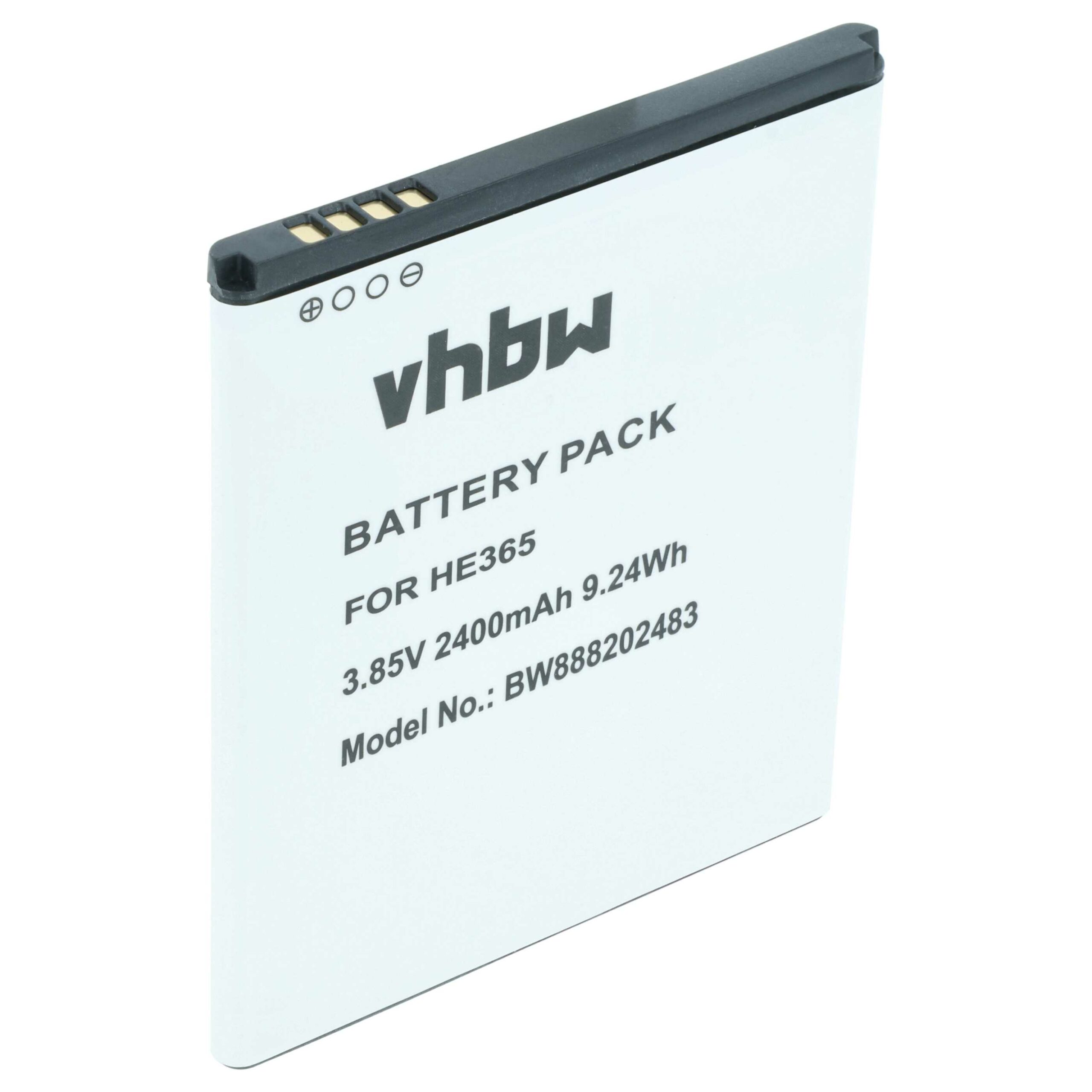 Bateria de Telemóvel vhbw para Nokia HE365 - 2400 mAh 3.85 V Li-Ion