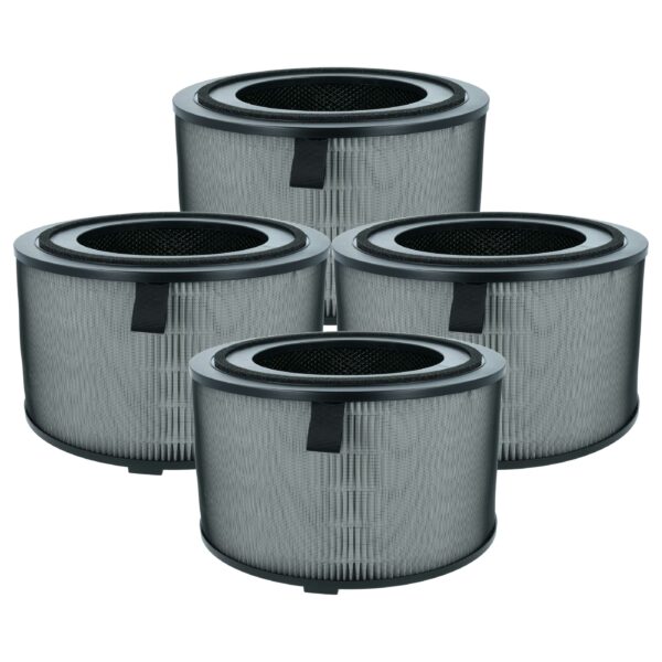 4x Filtros de Substituição para Philips FY3200/30 - Pré-filtro + HEPA + Carvão Ativado vhbw