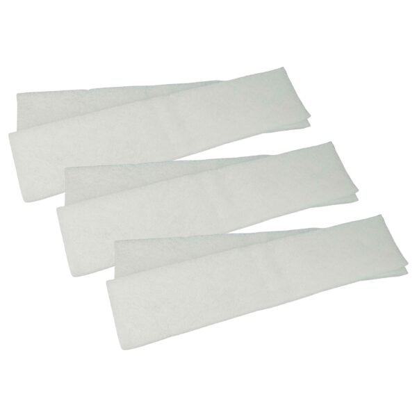 Pack 6x Filtro de Ar Compatível Helios 9638 para Ventilação - Classe G4, Branco
