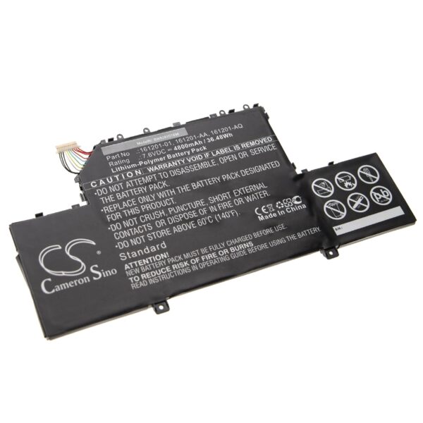 Bateria para Portátil vhbw para Xiaomi Air 12.5 (4800 mAh, 7.6 V)