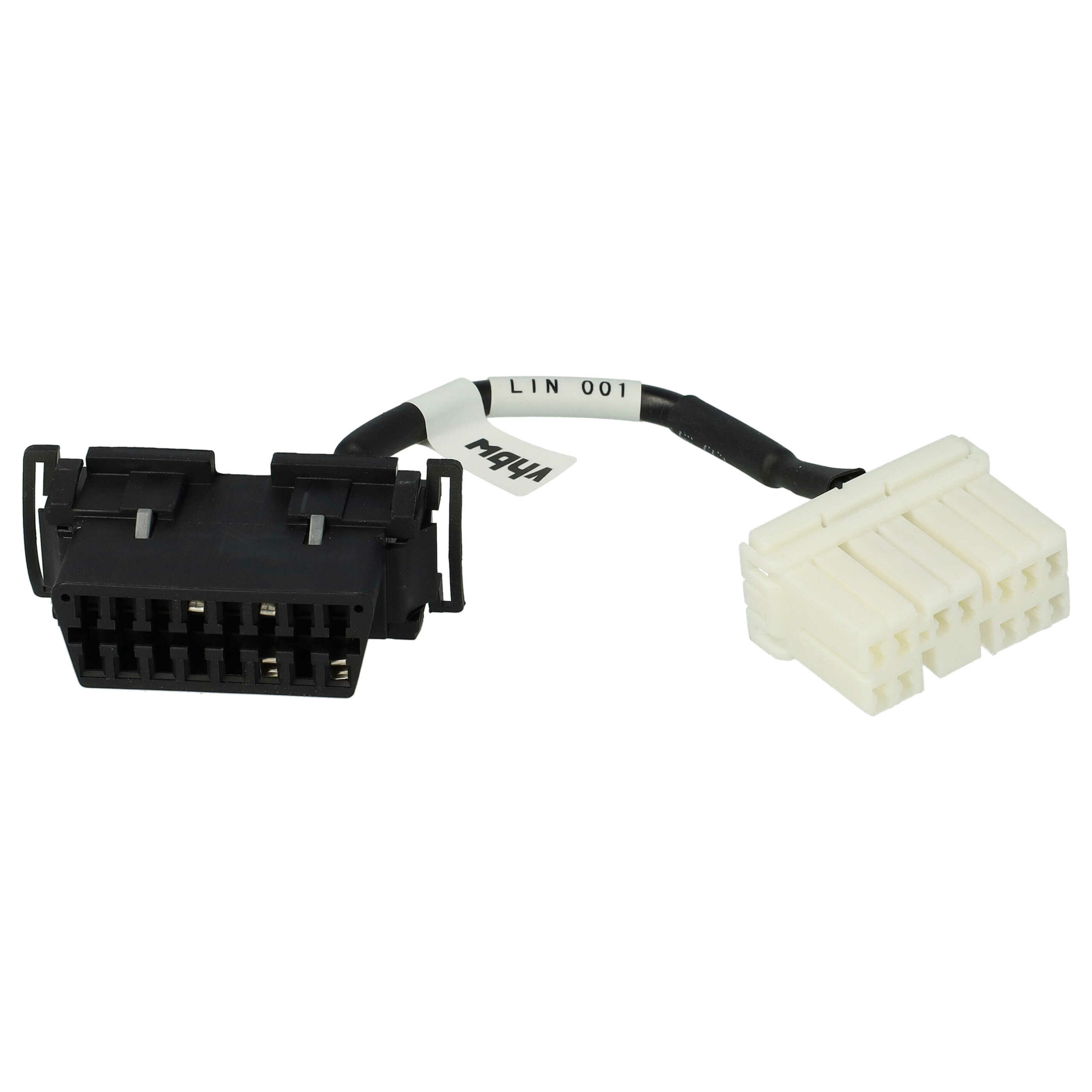 Adaptador OBD2 12 pinos para OBD2 16 pinos vhbw para Tesla Model S (2012-09/2015) - Image 3