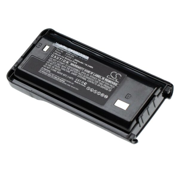 Bateria de substituição para Kenwood KNB-69L - 2600 mAh 7.4 V Li-Ion vhbw