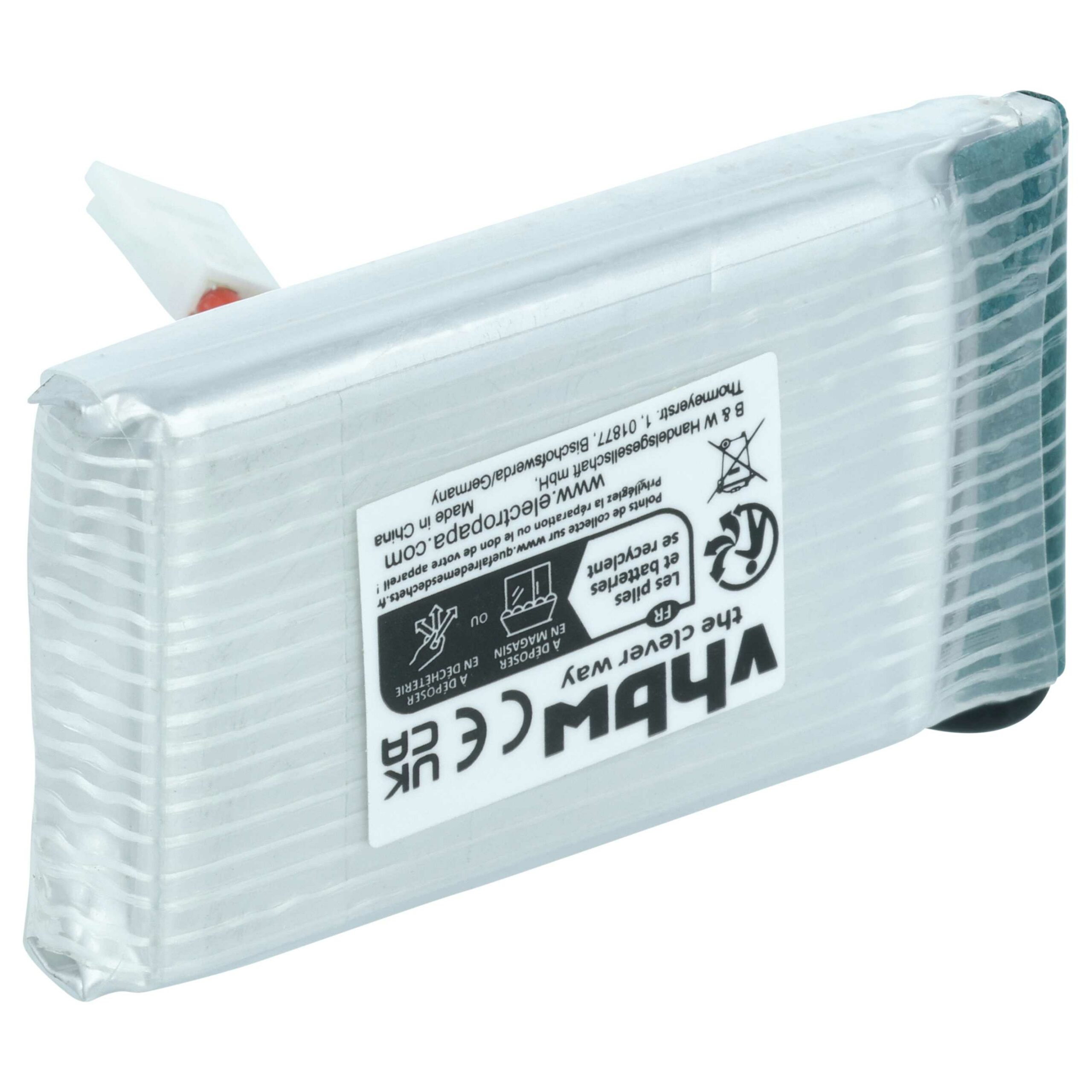 Bateria vhbw para Hubsan H107C-A24 - 650 mAh 3.7 V Li-polímero - Image 2